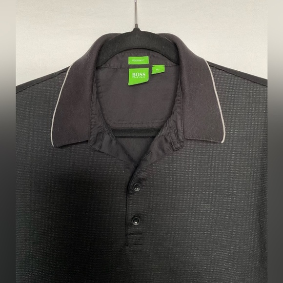 Hugo Boss Black modern fit Polo Shirt - Picture 2 of 7